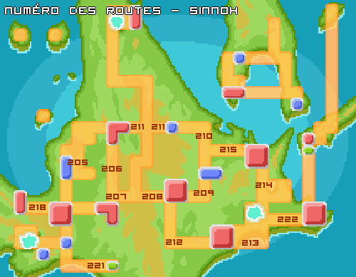 Carte arbres à baies de Sinnoh